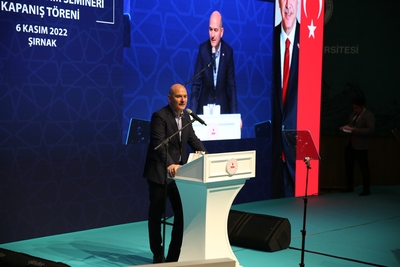 İçişleri Bakanı Soylu’nun katıldığı “Güvenlik korucuları hizmet içi eğitim semineri” üniversitemiz ev sahipliğinde gerçekleşti