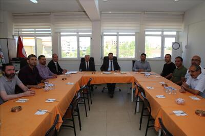 Rektörümüz Prof. Dr. Alkış, Ziraat Fakültesi ve İMYO’yu ziyaret etti