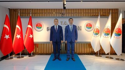 Rektörümüz, Şırnak Valisi Osman  Bilgin'i ziyaret etti