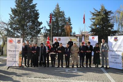 Rektörümüz, Tutuklu ve hükümlüler için düzenlenen kitap bağışı kampanyasına katıldı