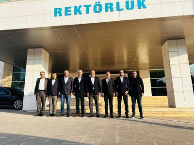 Şırnak Milletvekili Birlik, Rektörümüz Prof. Dr. Alkış’ı ziyaret etti