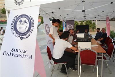 Şırnak Üniversitesi Tercih Döneminde Aday Öğrencilerin Yanında