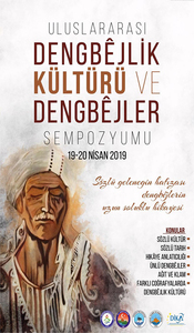 Uluslararası Dengbejlik Kültürü ve Dengbejler Sempozyumu Duyurusuu