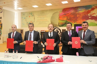 Üniversitemiz Bilim Merkezi için İşbirliği protokolü imzalandı