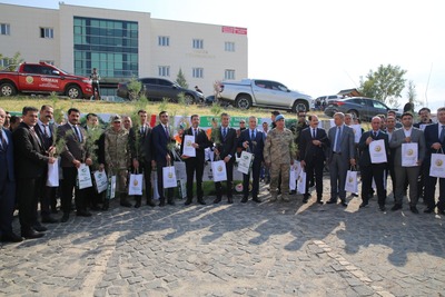 Üniversitemizde "Geleceğe Nefes, Dünyaya Nefes" projesi çerçevesinde fidanlar dikildi
