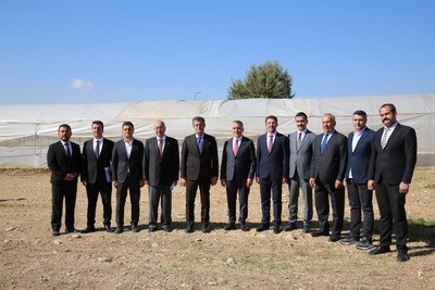 Üniversitemizde Seracılık için inceleme yapıldı